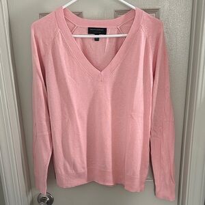 Banana Repiblic Soft Pink V-Neck Sweater